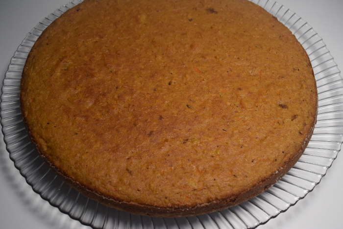 Bizcocho de almendras y zanahoria