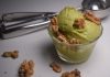 Receta de helado casero de aguacate saludable