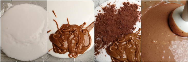 Mezclar todos los ingredientes para hacer el helado