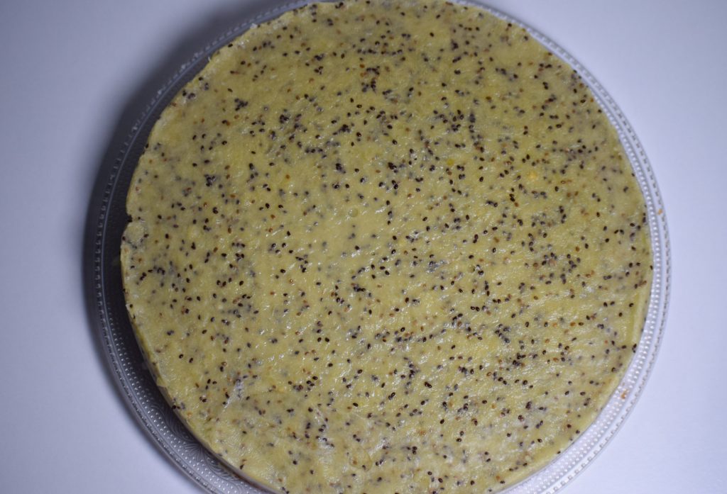 Tarta de kiwi sin azúcar
